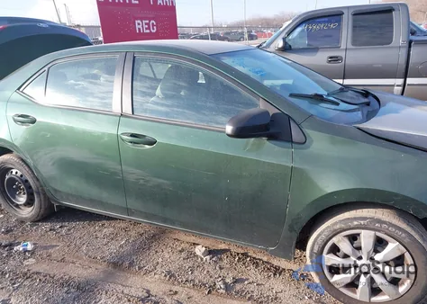 2014 Toyota Corolla Le from USA, damaged, VIN 2T1BURHEXEC000957